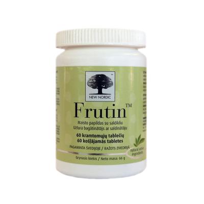 NEW NORDIC Frutin košļājamās tabletes N60