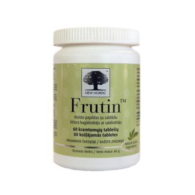 NEW NORDIC Frutin košļājamās tabletes N60