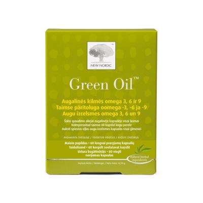 NEW NORDIC Green Oil augu izscelsmes kapsulas N60