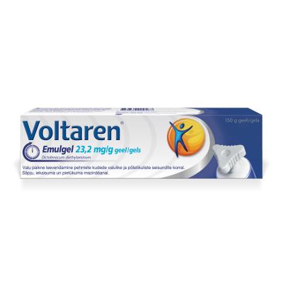 Voltaren Emulgel 23,2 mg/g gels 150 g