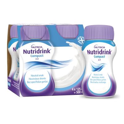 NUTRIDRINK Compact bez specifiskas garšas 125ml N4