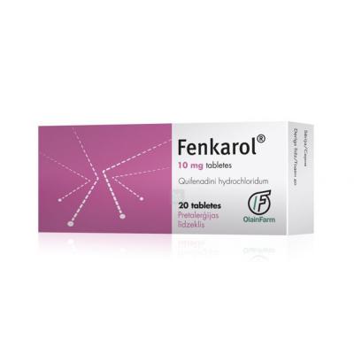 FENKAROL 10mg tabletes N20