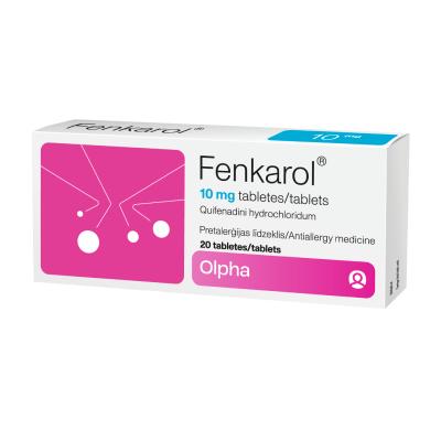 FENKAROL 10mg tabletes N20