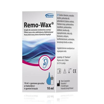 Remo-Wax pilieni 10 ml ar balonšļirci