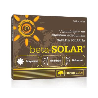 OLIMPLABS Beta-Solar kapsulas N30   
