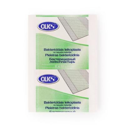 OLKO plāksteris antibakteriāls 6 x 10 cm
