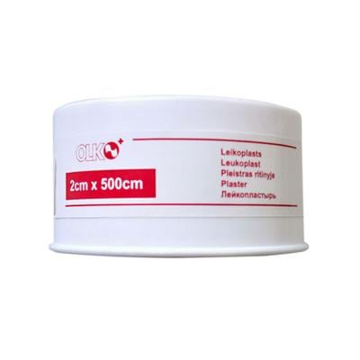 OLKO Leikoplasts rullī, 2 x 500 cm