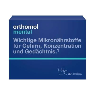 ORTHOMOL Mental pulveris+ kapsulas N30  