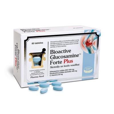 Bioactive Glucosamine Forte Plus tabletes N80