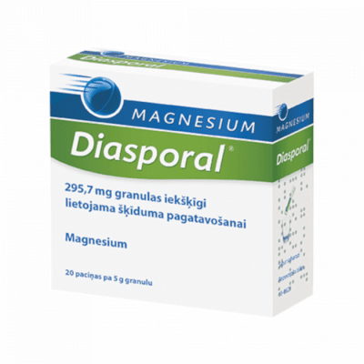 MAGNESIUM Diasporal 295,7mg granulas N20