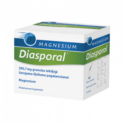 MAGNESIUM Diasporal 295,7mg granulas N50