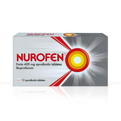 NUROFEN Forte apvalkotās tabletes 400 mg N12