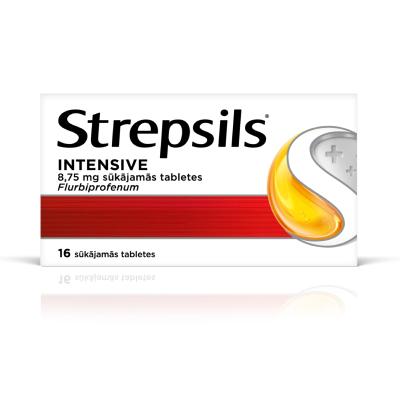 STREPSILS Intensive 8,75mg sūkājamās tabletes N16