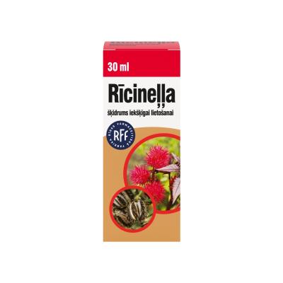 RFF Rīcineļļa šķidrums iekšķīgai lietošanai 30 ml