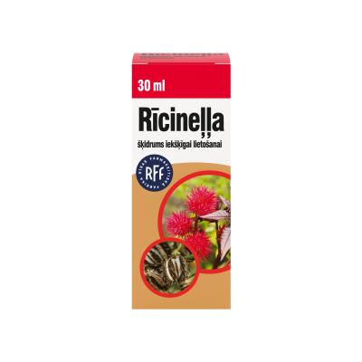 RFF Rīcineļļa šķidrums iekšķīgai lietošanai 30 ml