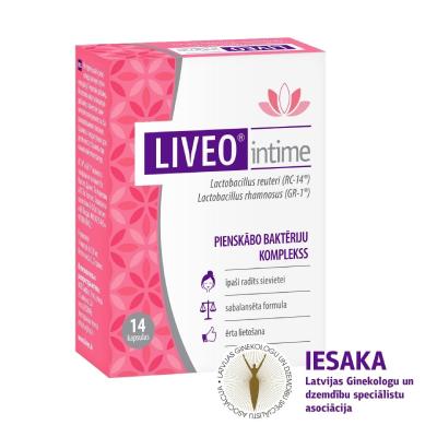 LIVEO INTIME pienskābo baktēriju komplekss sievietēm N14