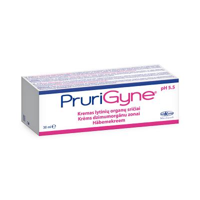 PRURIGYNE krēms dzimumorgānu zonai pH 5.5 30 ml