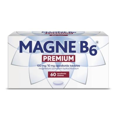 MAGNE B6 Premium (Magnijs) 100mg/10 mg apvalkotās tabletes N60