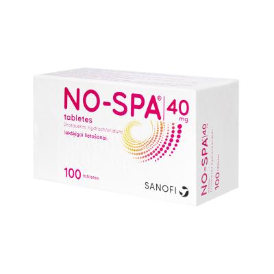 NO-SPA 40 mg  tabletes N100
