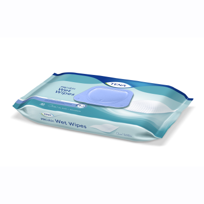TENA Wet Wipes mitrie dvieļi N48  