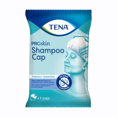 TENA Shampoo Cap galvas mazgāšanas cepure N1 