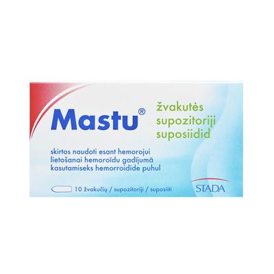 MASTU supozitoriji N10