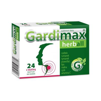GARDIMAX Herball pastilas N24