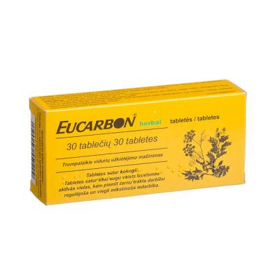 Eucarbon Herbal tabletes N30 