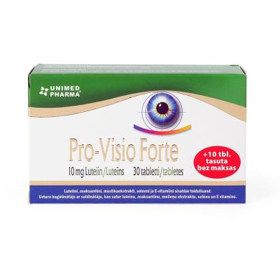 Pro-Visio Forte tabletes N30+N10