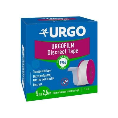 URGO Film lentveida plāksteris 2,5cm x 5m N1