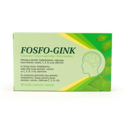 Fosfo-Gink kapsulas, N30