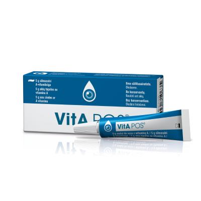 VITA-POS ar A vitamīnu acu ziede 5 g