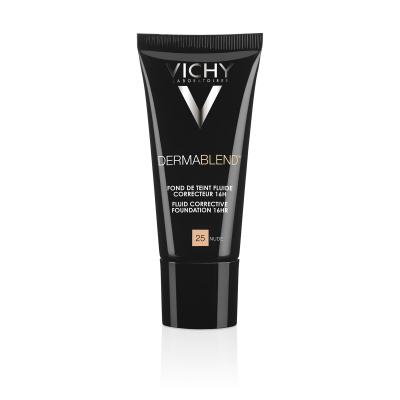 VICHY DERMABLEND koriģējošs tonālais fluīds Nr. 25 (Nude), 30 ml
