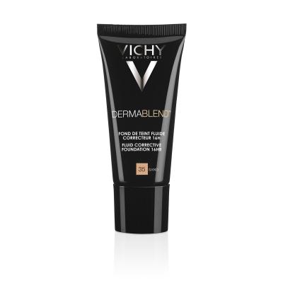 VICHY DERMABLEND koriģējošs tonālais fluīds Nr. 35 (Sand), 30 ml