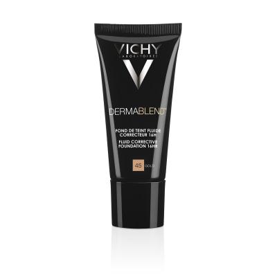 VICHY DERMABLEND koriģējošs tonālais fluīds Nr. 45 (Gold), 30 ml