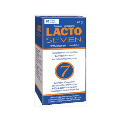 LACTOSEVEN tabletes N50