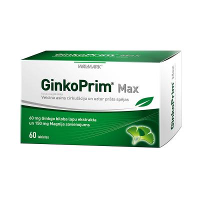 WALMARK GINKOPRIM MAX  60MG tabletes N60