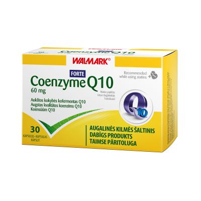 WALMARK COENZYME Q10 FORTE 60mg kapsulas N30