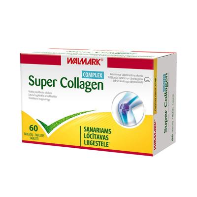 WALMARK SUPER COLLAGEN COMPLEX košļājamās tabletes N60