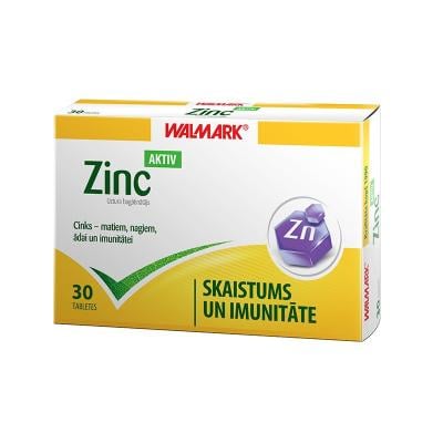 WALMARK Zinc Aktiv tabletes N30