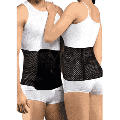 TONUS ELAST 9901 AIR medicīniskā pēcoperāciju josta, no elpojoša, nodilumizturīga materiāla, L