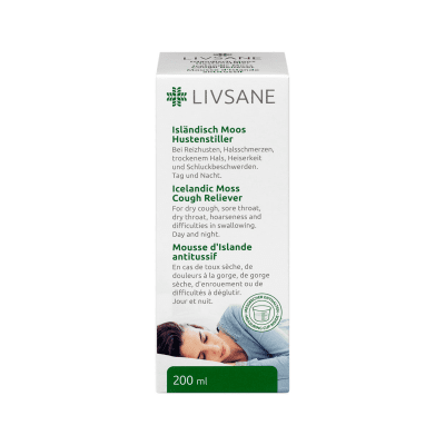 LIVSANE Islandes ķērpja klepus sīrups 200 ml