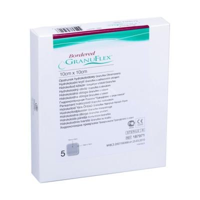 GRANUFLEX Bordered hidrokoloīdu pārsējs 10x10cm N5