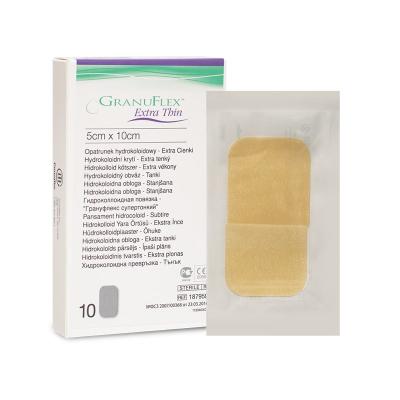 GRANUFLEX Extra Thin hidrokoloīds pārsējs 5x10cm N10
