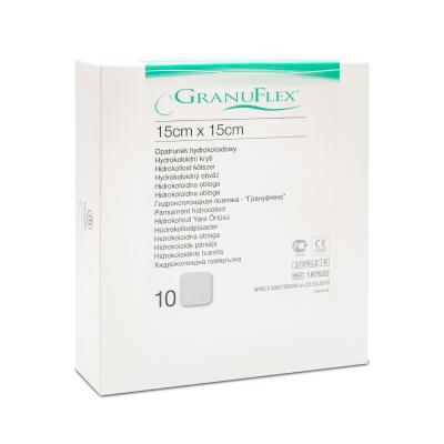 GRANUFLEX hidrokoloīdu pārsējs 15x15cm N10