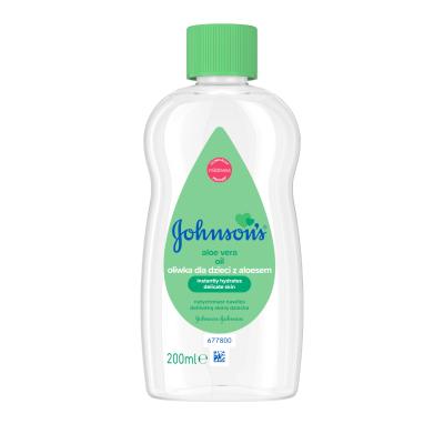 JOHNSON'S Baby Aloe Vera Eļļa bērniem ar alvejas ekstraktu 200ml