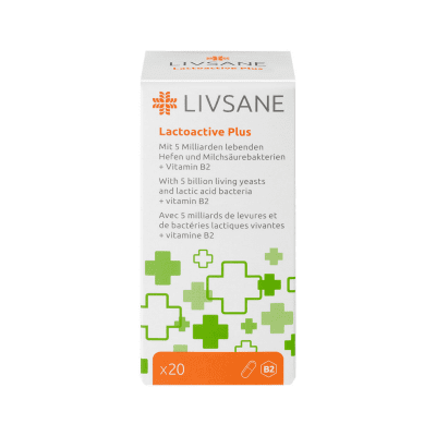 LIVSANE Lactoactive Plus kapsulas N20