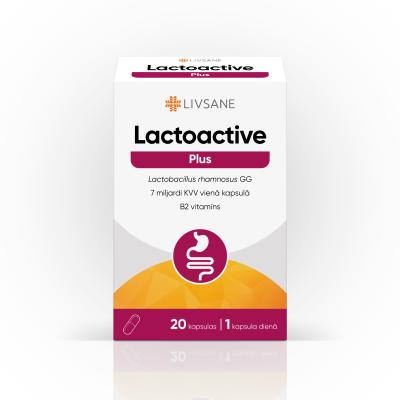 LIVSANE Lactoactive Plus kapsulas N20