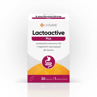 LIVSANE Lactoactive Plus kapsulas N20