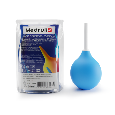 MEDRULL klizmas balons, ciets uzgalis, izmērs N3, 90 ml